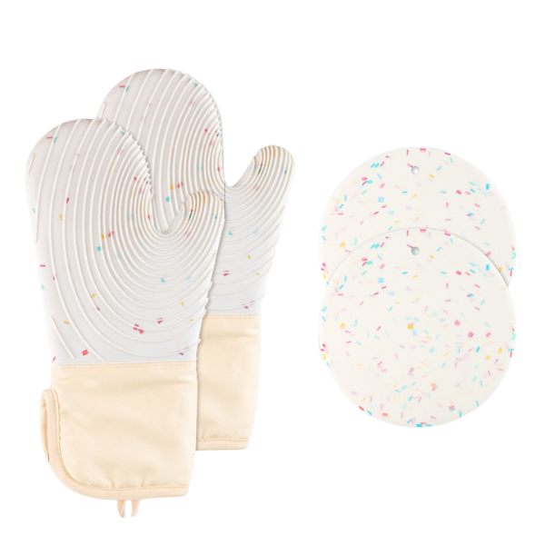 Cotton Candy Color Oven Gloves