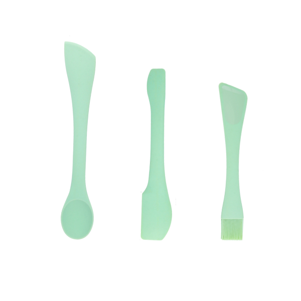 Double Headed Spoon, Spatula, Scrapper, Brush