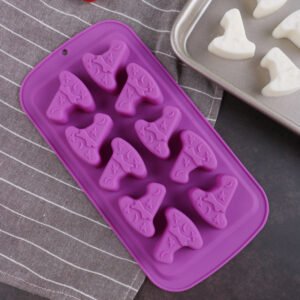 Skull, Bat, Pumpkin Shaped Baking Molds