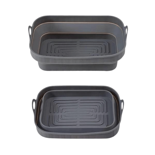 Foldable Air Fryer Trays (Square, Round, Rectangular)