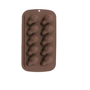 Halloween Skull Shaped Chocolate Mold